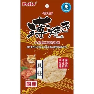 Petio - 薄燒 貝柱 貓小食 3g