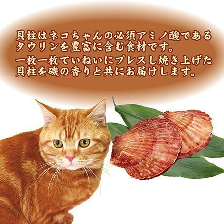 Petio - 薄燒 貝柱 貓小食 3g