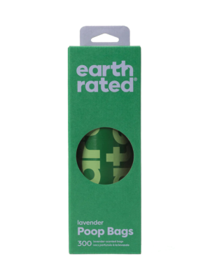 Earth Rated - 300個補充裝環保撿便袋 ( 無香味/薰衣草香味 )