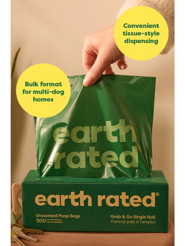 Earth Rated - 300個補充裝環保撿便袋 ( 無香味/薰衣草香味 )