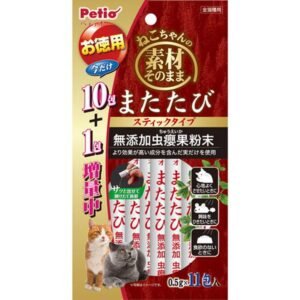 Petio - 日本無添加木天蓼蟲癭果粉末 0.5g x 11pack