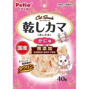 Petio - 日本產 無添加白身魚魚乾 (蟹味) 貓小食 40g